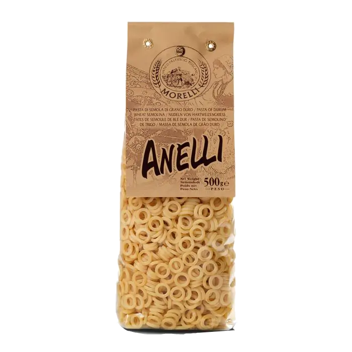 Anelli durum  500 g - Morelli