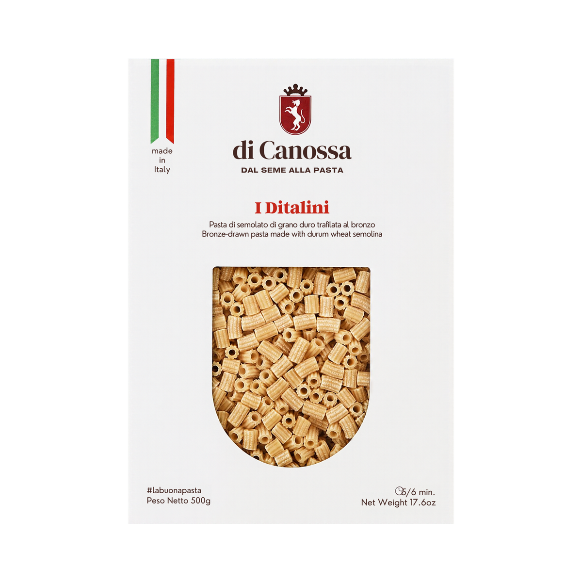 I ditalini 500 g - di Canossa