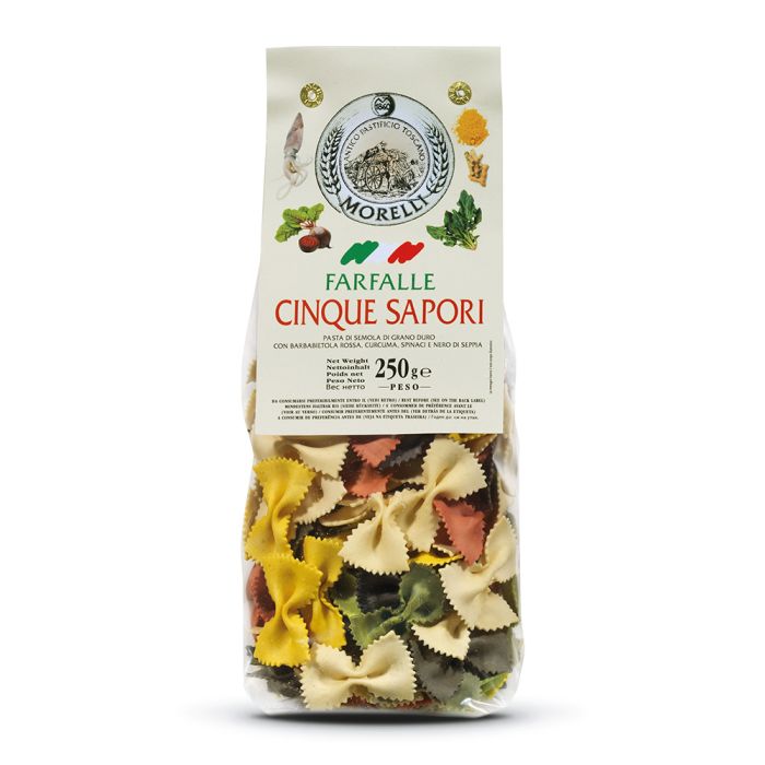 Farfalle 5 smaków 250 g - Morelli
