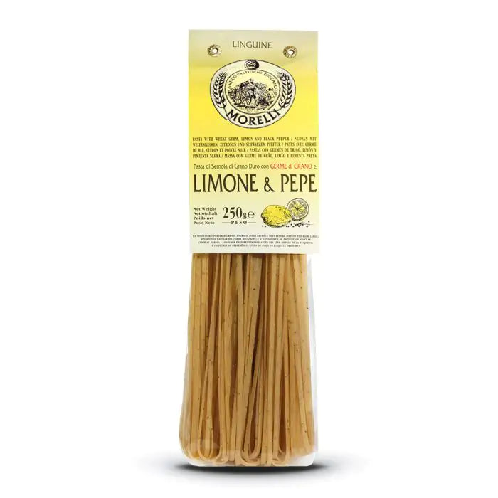 Linguine z cytryną i pieprzem 250 g - Morelli