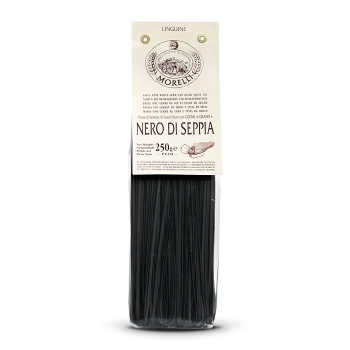 Linguine z atramentem mątwy 250 g - Morelli
