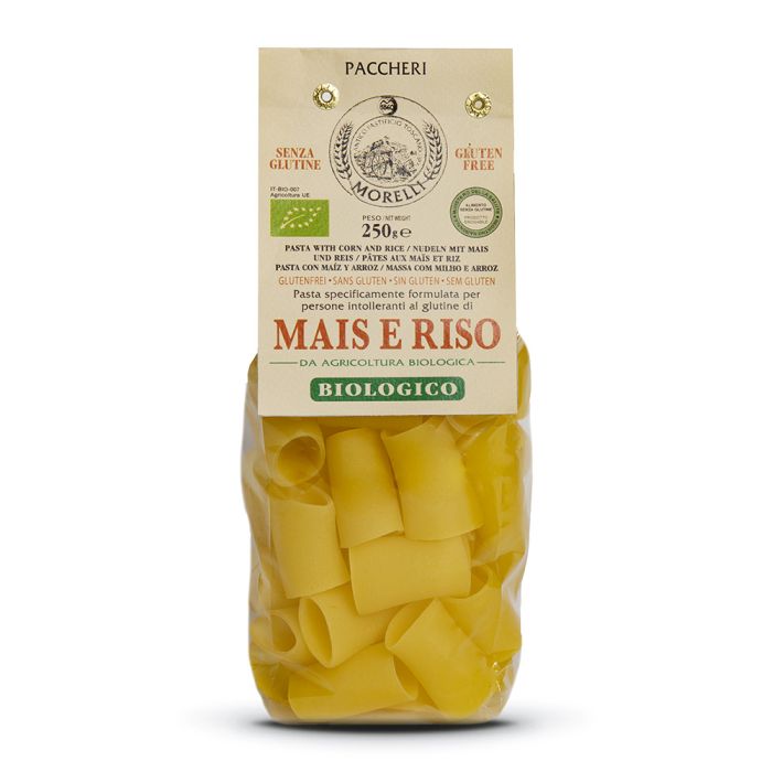 Paccheri bez glutenu 250 g - Morelli