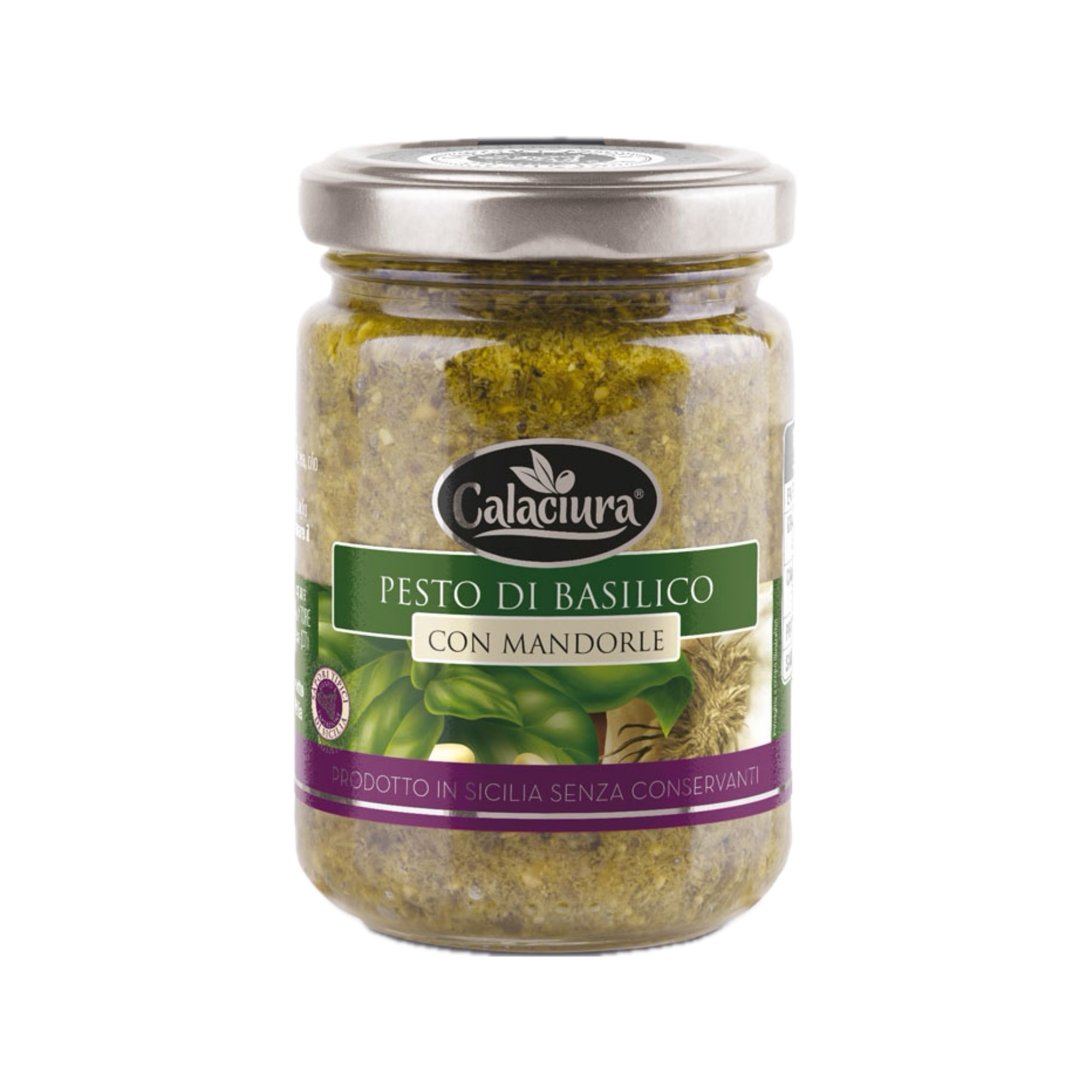 Pesto z bazylią i migdałami - Calaciura