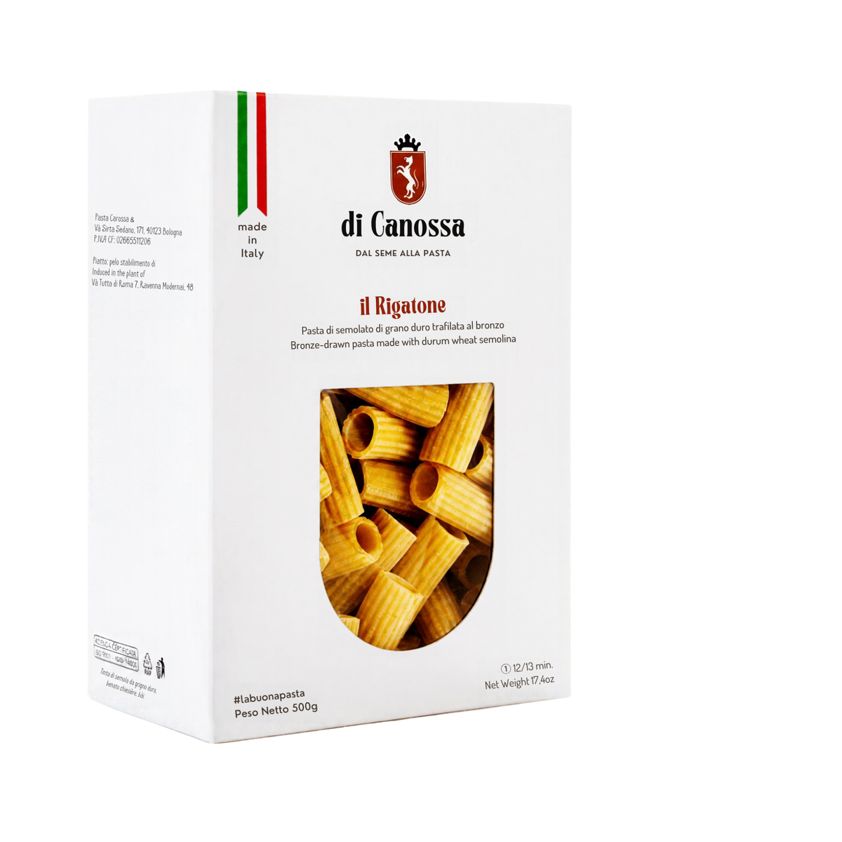 Il rigatone 500 g - di Canossa